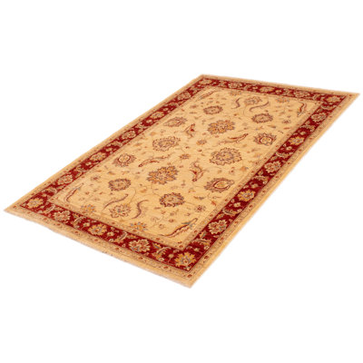 One-of-a-Kind Rectangle 6' X 9' New Age Wool Area Rug