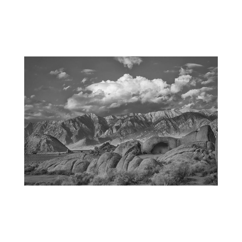 Usa, Eastern Sierra, Alabama Hills by John Ford - Wrapped Canvas Print, 20.32 cm H x 30.48 cm W