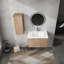 Meuble-lavabo mural avec lavabo et armoire latérale-1992717797