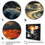 Starry Night Ocean Storm II - Classics, art mural-627304418-681278109