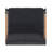 Annegriet Aluminum Frame Patio Chair with Teak Arm Accents and Plush Cushions-503473207