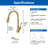 Single Handle Pull-down Kitchen Faucet-104201486