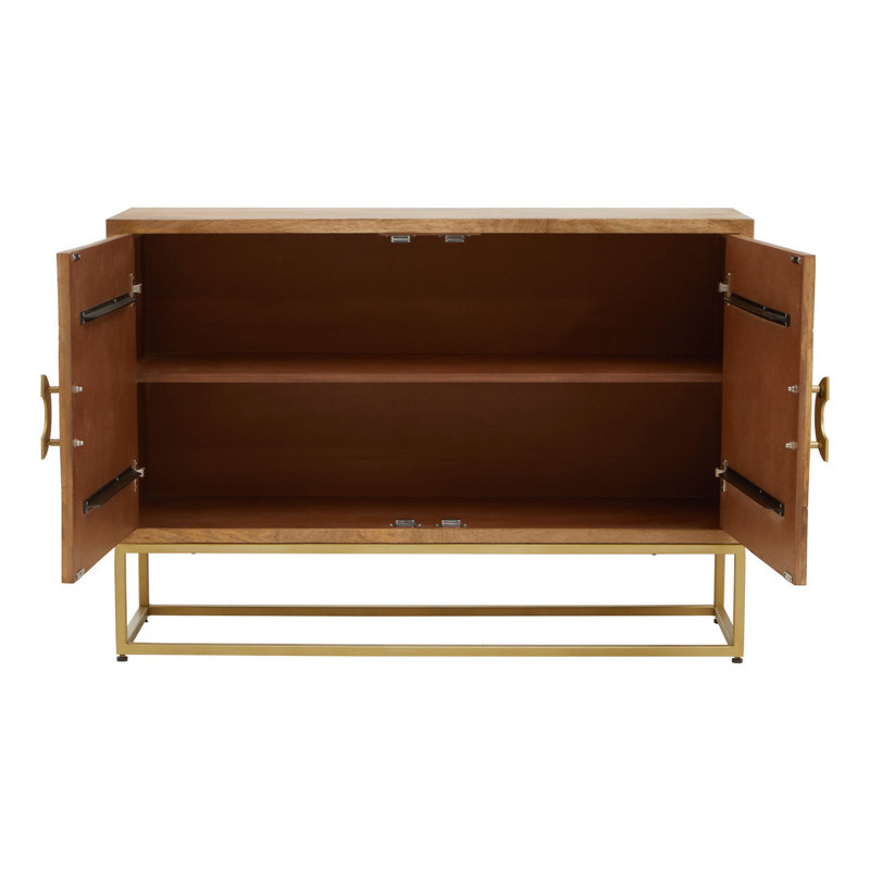 Deo 120cm Solid Wood Sideboard
