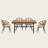 Modern Outdoor Chair and Plastic Wood Table Set for Gardens, Lawns-1815046749