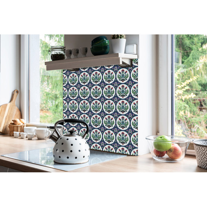 Holness 30cm W x 30cm L Vinyl Peel and Stick Field Tile