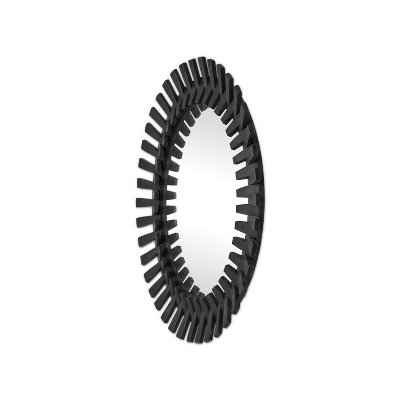 Diza Wall Mirror, Black