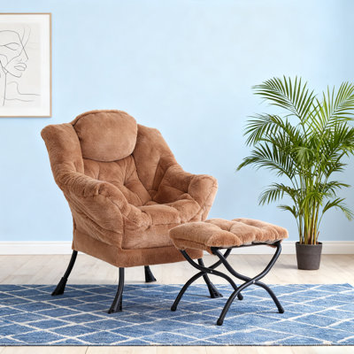 Fauteuil paresseux et rembourré Abramson