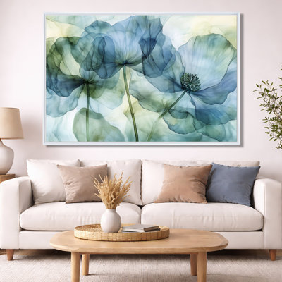Art mural de fenêtre printanière, toile florale de jardin, vue de fenêtre printanière