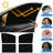 4x Magnetic Car Side Front Rear Window Sun Shade Mesh Shield Uv Protection Cover