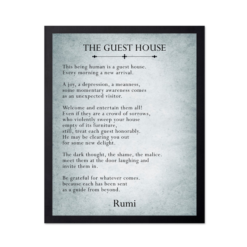 La maison d'amis, Black Framed, Poster, 24"H x 32"W