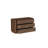 Carwell 47'' Mid-Century Modern Walnut Solid Wood 6-Drawer Storage Fluted Dresser Sideboard