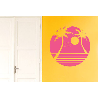 Nautical & Beach Non-Wall Damaging Wall Decal