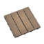 Paquet de tuiles de patio pour terrasse en bois-plastique 22 WPC-115283083