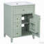 Meuble-lavabo 24 po avec lavabo, tablettes réglables-1354442715