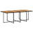  Patio Dining Set Set Of 12 Black And Brown-1021644769-1021644797