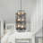 12-Light Dimmable Lantern Long Staircase Chandelier