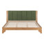 Premium Pine Wood Queen Bed Frame,Queen Size Bed Frame With Headboard Included,Mid Century Modern Bed-721802912-721802915