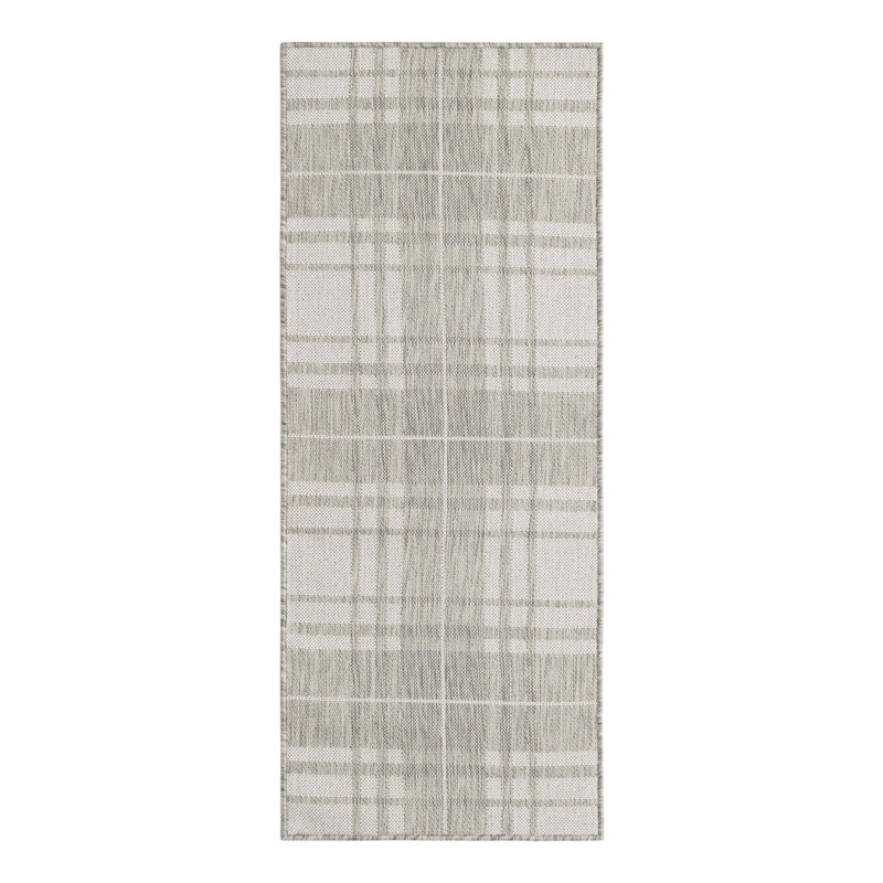 Tapis intérieur / extérieur Talih, Tapis de couloir 2 pi x 5 pi 1 po