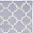 Milltown Hand Woven Flat Weave Wool/Cotton Geometric Rug in Ivory/Purple-559131774