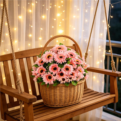 4 bouquets de tournesols artificiels, fleurs de tournesol en soie artificielle, tournesols en soie réalistes pour décoration intérieure et extérieure