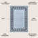 Shannon French Border Blue/Navy Rug