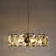 Lustre en cristal noir à 6 lumières Beatriz