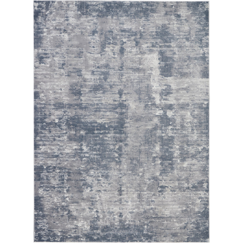 Abstract Indoor Rug, Rectangle 9'3" x 12'9"