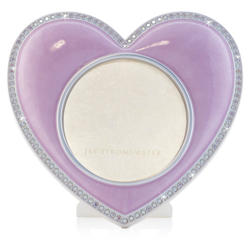 Chantal Metal Beaded Picture Frame, Pink