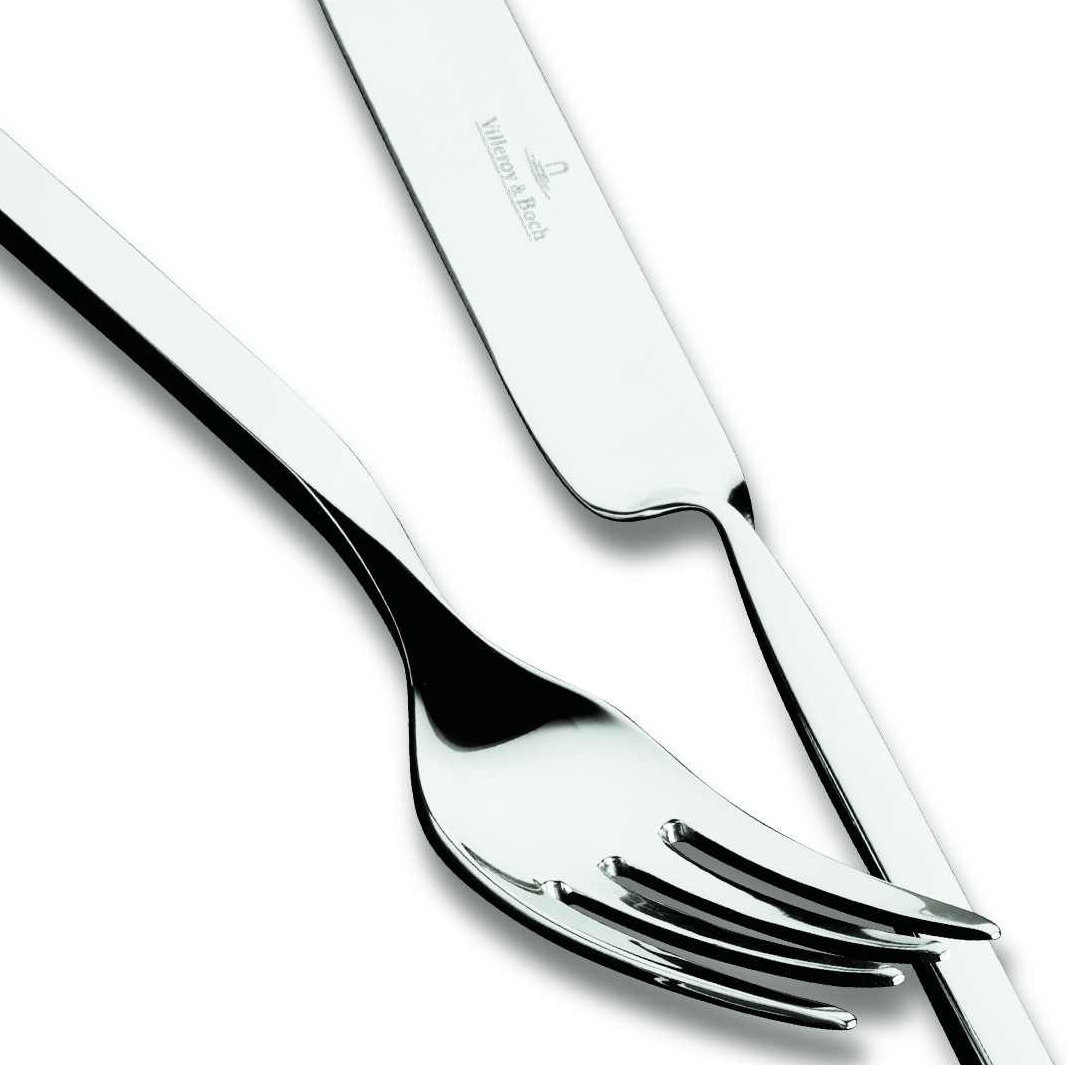 Villeroy & Boch New Wave 64 Piece Flatware Set, Service for 12