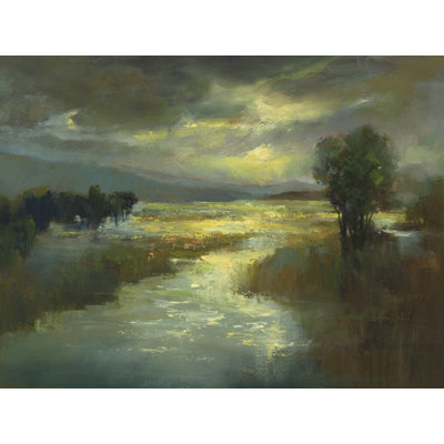 Tedi Sunset Sky I by Sheila Finch - Wrapped Canvas Print