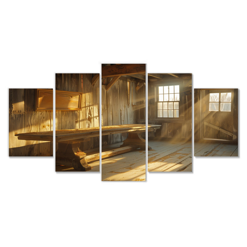 Brown Rustic Cottage Charm - Rustic Wall Decor Set