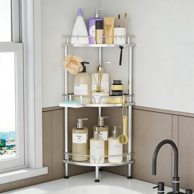 Support de support de douche en coin Consumest