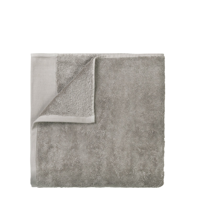 Débarbouillette 100% coton biologique RIVA, Satellite - taupe
