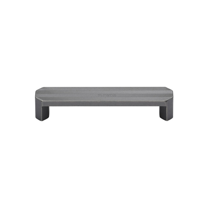 Heritage Brass Industrial Collection Canyon Pull Handle, Old Iron