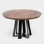 ARS Round Walnut Wood Dining Table-21385680