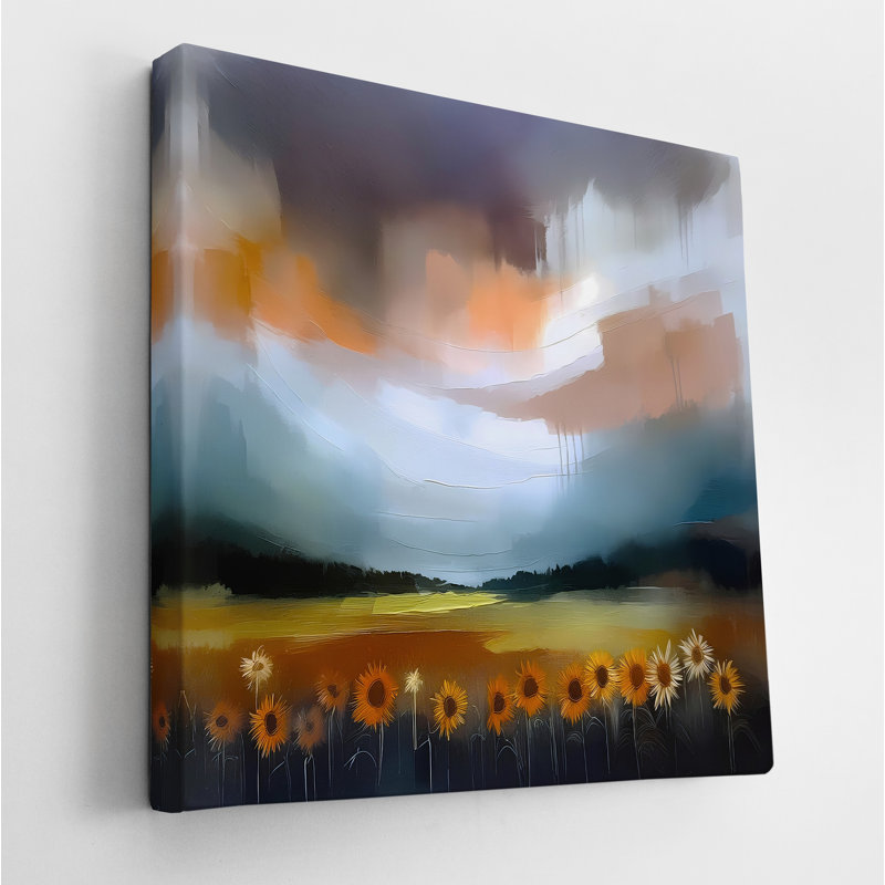 Tournesols en Provence, H 24 po x l 24 po