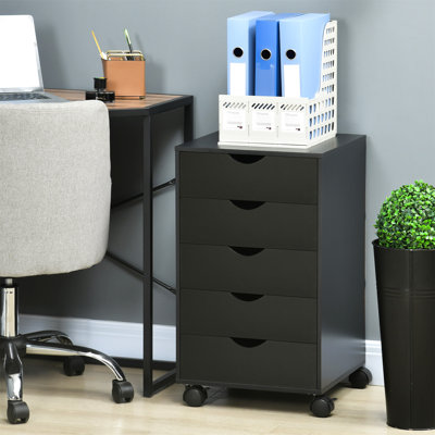 Omorinsola 40 cm W 5 -Drawer Filing Cabinet