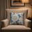Sequined Cotton Blend Reversible Throw Pillow-123159804-123159805