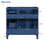 Meuble-lavabo moderne, lavabo non inclus-115302061
