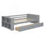 Lit de jour simple avec tablettes et tiroirs-1075411818