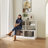 12 Pair Shoe Storage Bench