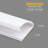 Cord Concealer System Covers Cables, Cords, or Wires - Cable Cover Management Raceway Kit for Hiding TV Power Cords in Home or Office - Simple Cord