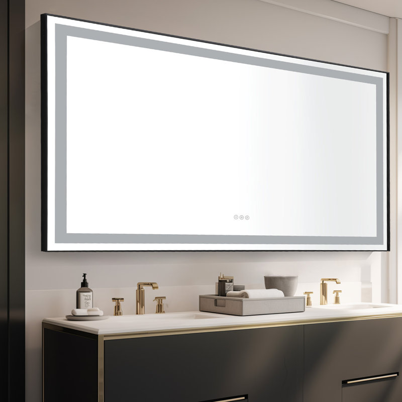 Miroir mural, 36 po x 96 po
