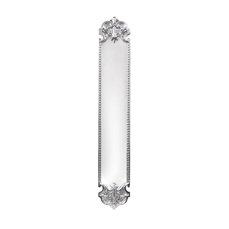 Classic Push/Pull Plate, Bright Chrome