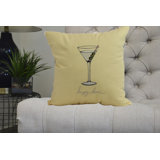 Palm Beach Reversible Throw Pillow