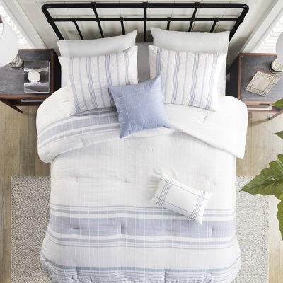 Édredon surdimensionné | Literie 100% coton de style moderne avec rembourrage visible pour une taille de qualité et un style de rembourrage confortable Facile à entretenir