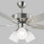 Ventilateur de plafond de 52 po avec éclairage à DEL-88061663-88061662