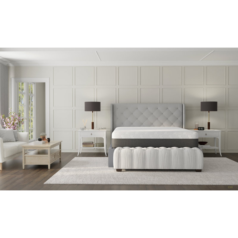 Matelas souple 12 po Pur Chill avec tissu rafraîchissant à changement de phase, Très grand lit
