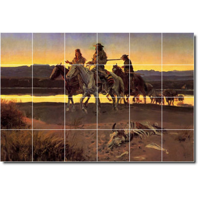 Carreau de peinture murale 48 po x 32 po 8 po x 8 po