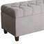 Banc de rangement rembourré Allessandra-124435262